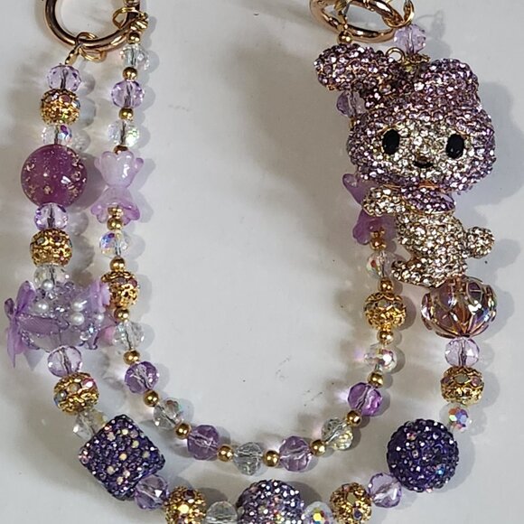 Hello Kitty My Melody Purse Charm Keychain NEW - Picture 1 of 4